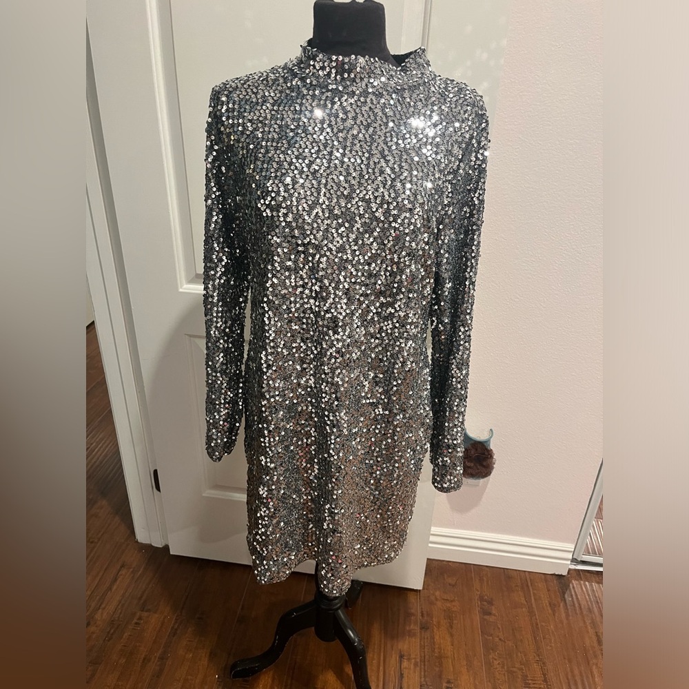 NWT nasty girl sequin dress